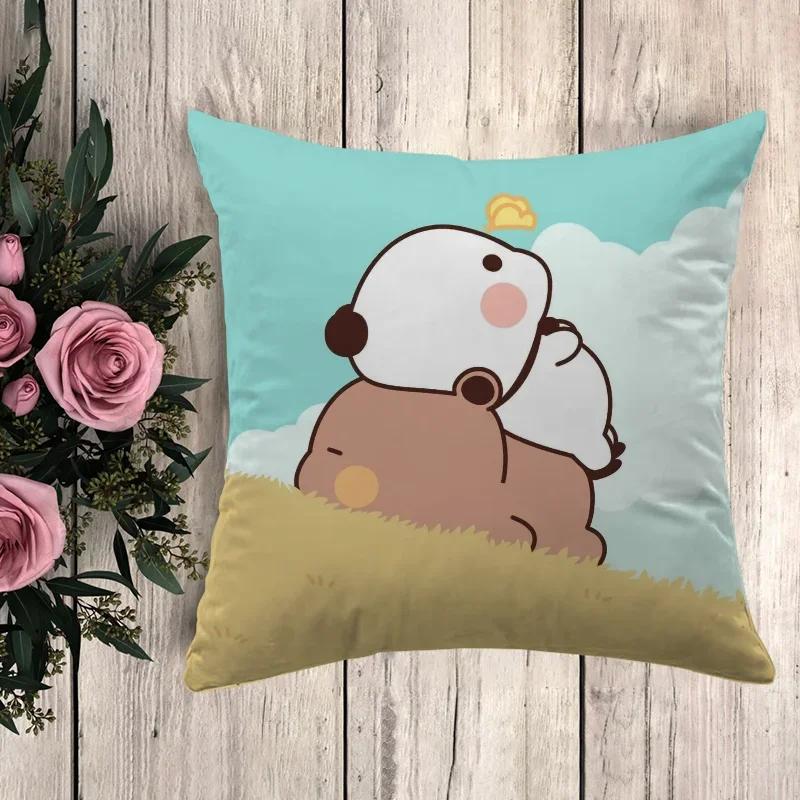 Anime Pillow Bubu Dudu Decorative Pillowcases for Pillows x Cushion Cover x Pillowcase Decor  Car Decoration Sofa