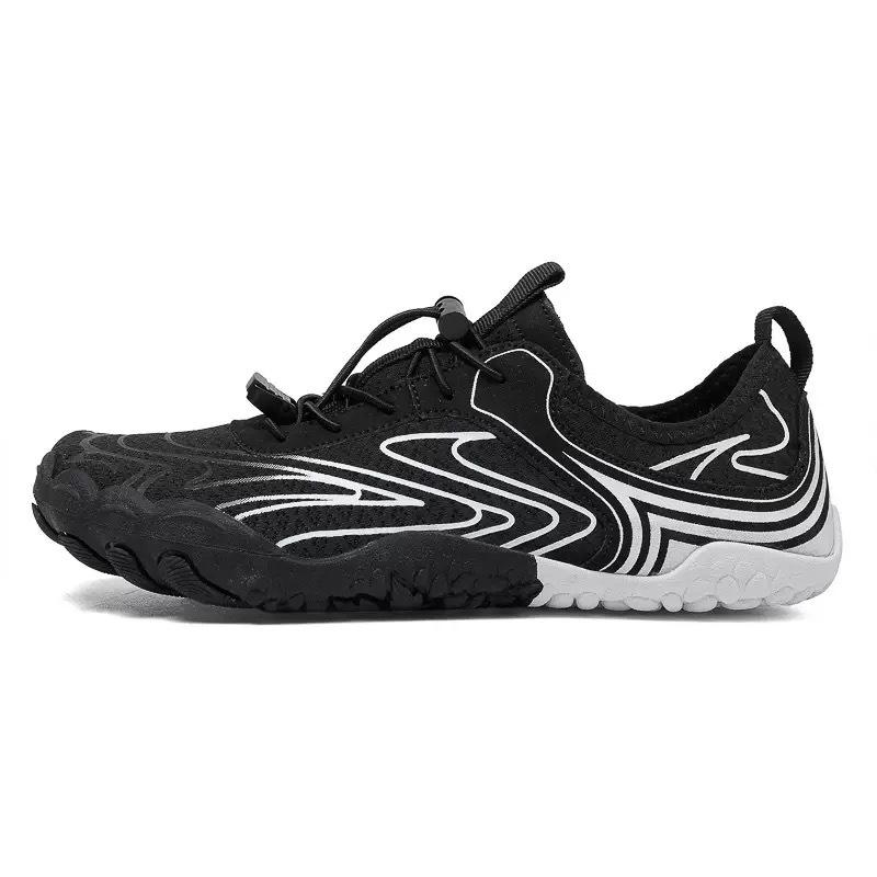 Wading Shoes: Five-Finger Non-Slip, Quick-Drying, Breathable Beach and Creek Trekking Footwear for Swimming, Yoga, and Fitness.