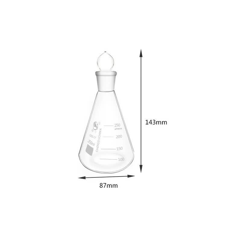 JUYUAN Erlenmeyer Flask with Stopper