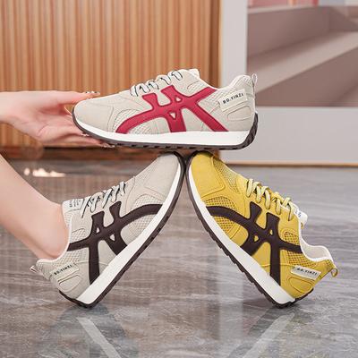 Spring New Ins Trendy Mesh Breathable Shoes Student Street Shooting Sports Leisure Running Shoes K