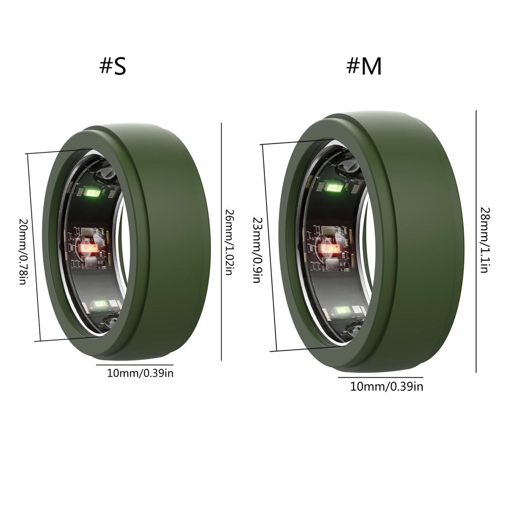 Soft Silicone Rings Cover Intelligent Rings Protector Sleeve for Rings Generation 3 Scratch-proof Protective Case Skin