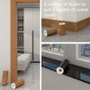 Thicken Floor Sticker Patches 10cmx10m Waist Line Wallpaper Wood Grain Tape  Furniture Renovation