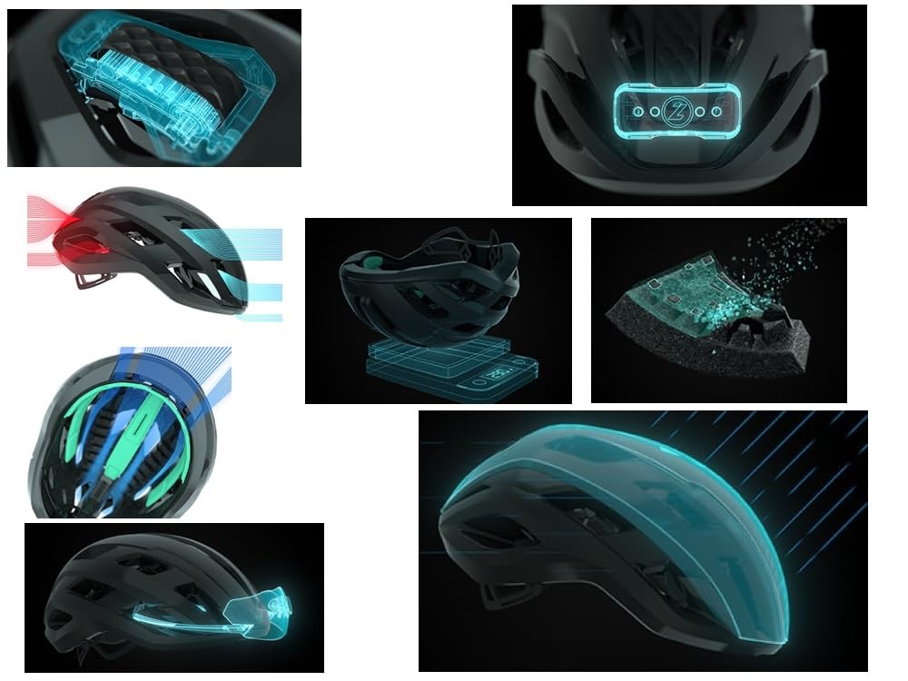 LAZER Strada KC AF Full Matte Black M Fahrradhelm (55-59cm)