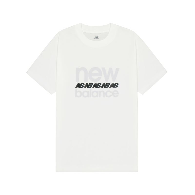 New Balance SS25 T Shirt Men s White MT51940-WT M 170