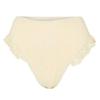 Womens/Ladies Crochet Panel High Waist Bikini Bottoms