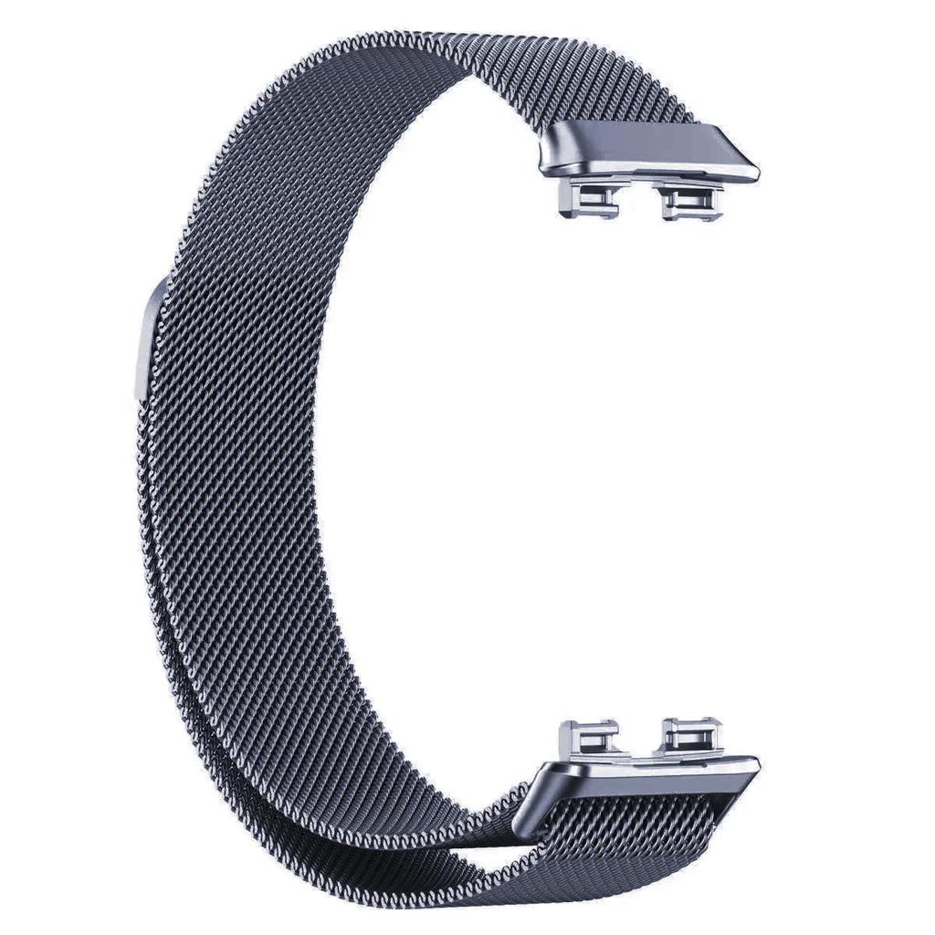 Huawei Band 10 Milanese Strap: Magnetic Metal Wristband for Huawei Smart Band 9/8
