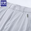 ROMON Men's Ice Silk Straight Casual Pants