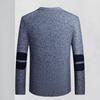 Luotsi Men's Thick Double-Layer Wool Crew Neck Sweater