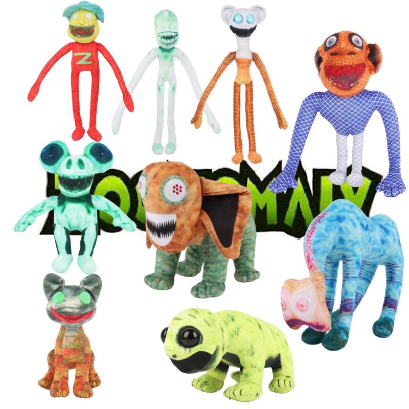 Toy Zoonomaly Plush Doll Colorful Soft Stuffed Comfortable Various Game Cartoon