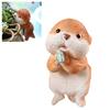 Plant Pot Hanger Resin Climbing Flower Pot Hanger Figurines Cute Animal Hanging Hippo Platypus Otter Statue Plant Pot Hugger