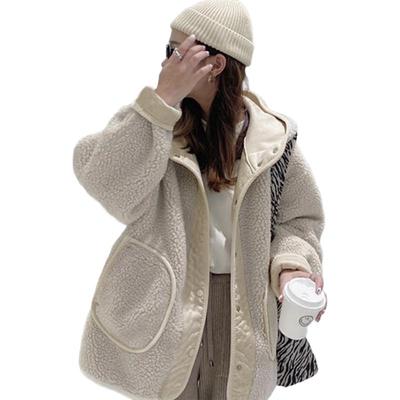 TonLion Women's Hooded Patchwork Jacket