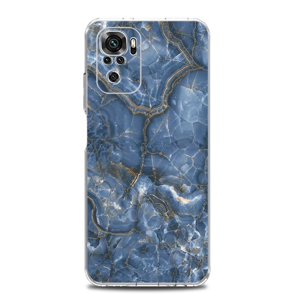 Marble Phone Case For Xiaomi Redmi Note 13 12 5G 9S 9 8 10 11 Pro Plus 4G 9T 13C 12C10C 9C 9A 7 Clear Cover