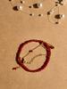 French Simple Retro Classic Burgundy Earrings Women'S Bracelet Small Fresh Women'S Series Elegant Jewelry Light Luxury