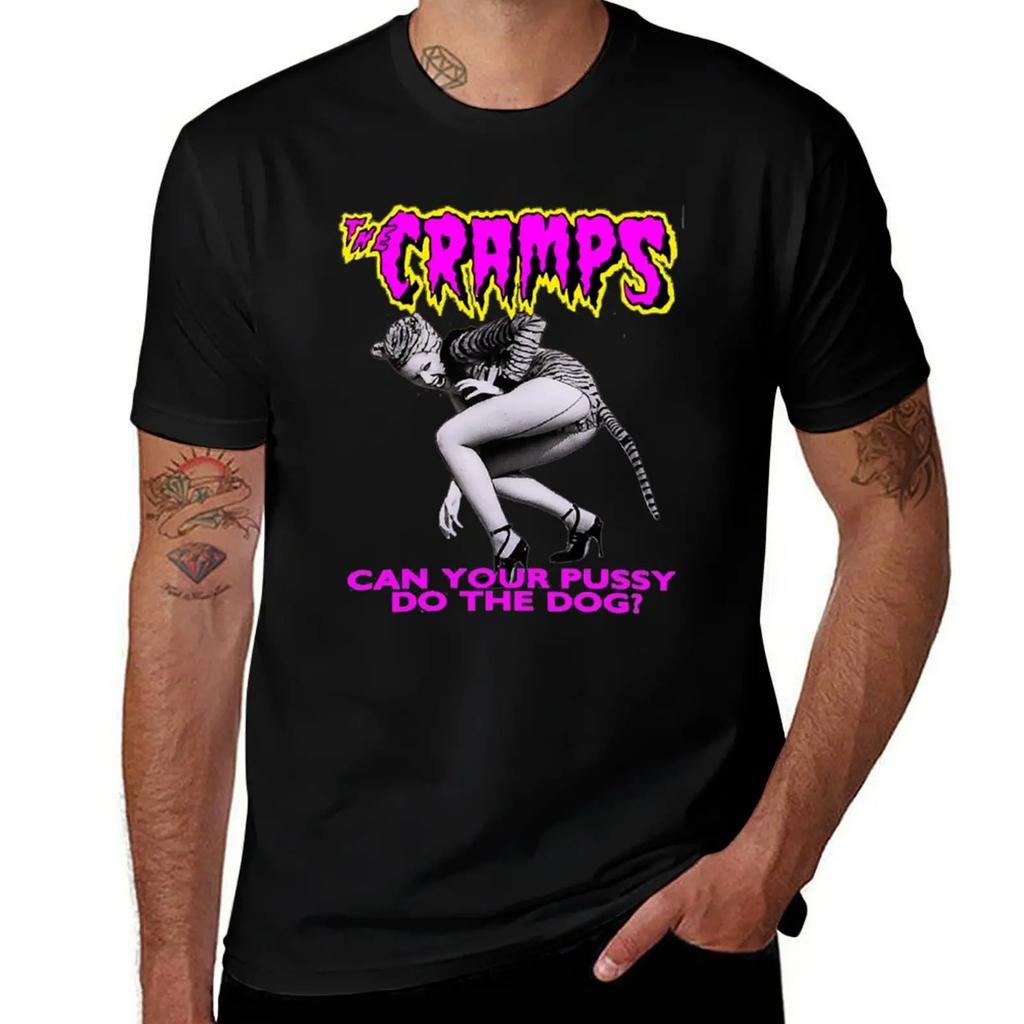 Retro The Cramps Cool Music Gifts For Fan T-Shirt kawaii clothes anime clothes customs mens workout shirts