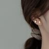 Real Color Adorable For Women Geometric Stud Earrings Sleek Minimalist Jewelry GirlsCute Stud