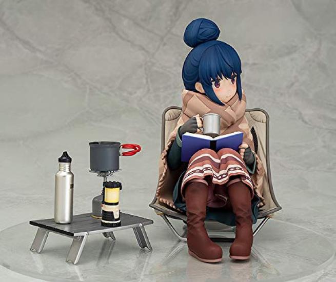 Laid-back Camp Shima Rin 17 Scale ABS & PVC Painted Finished Figure