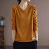 Streetwear Women Long Sleeve Top Solid Color Neck Tshirt Bottoming