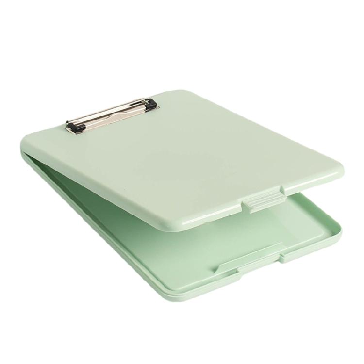 

Multifunctional Clipboard Writing Pad With File Case For Organizing Paper File Document And Note зелёный