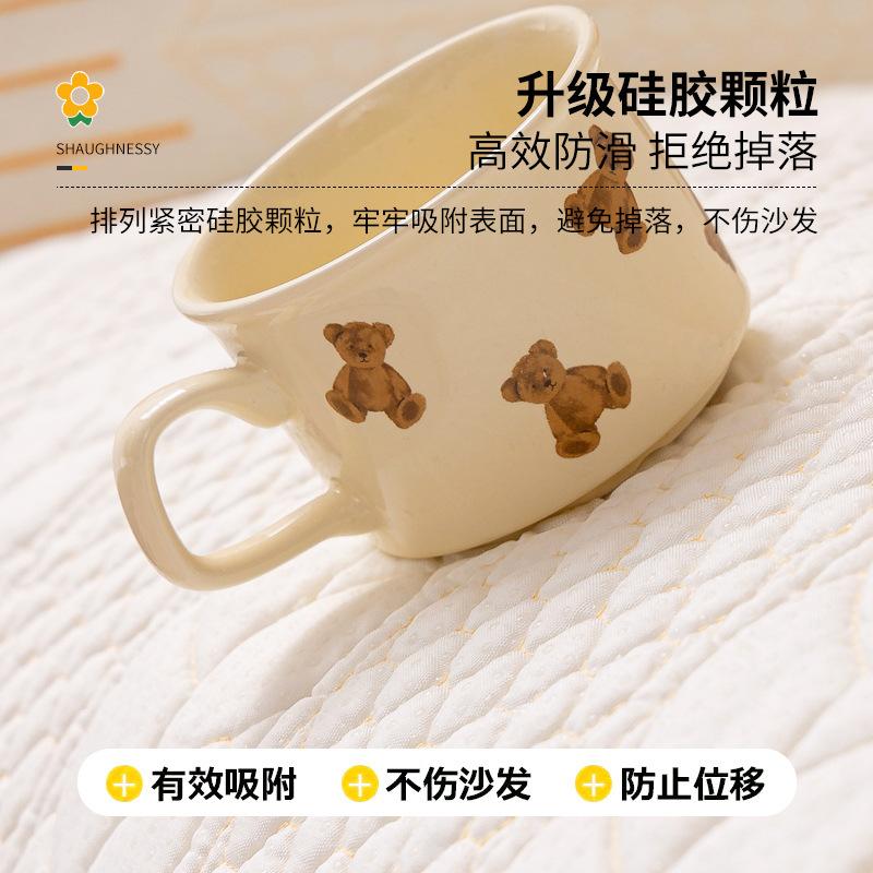 New Washed Cotton Sofa Cushion, Universal In All Seasons, Non-Slip, Simple Special-Shaped Irregular Sofa Cushion