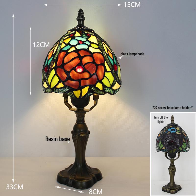 European Retro Dimmable Desk Lamp for Study, Cafe, or Bedroom