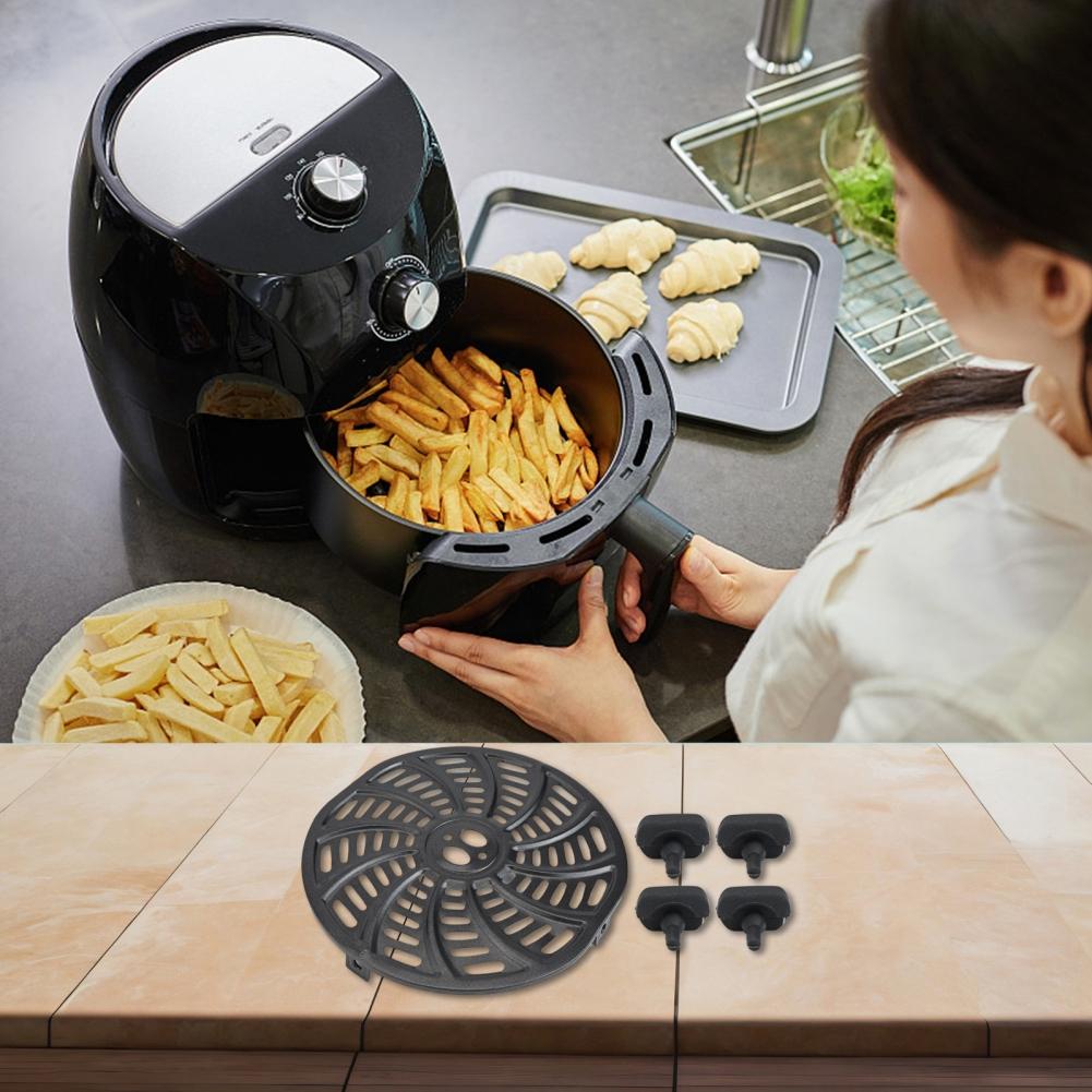 For Gourmia Air Fryer Crisper Tray Perfectly Fits 6QT Ovens and Dishwashers