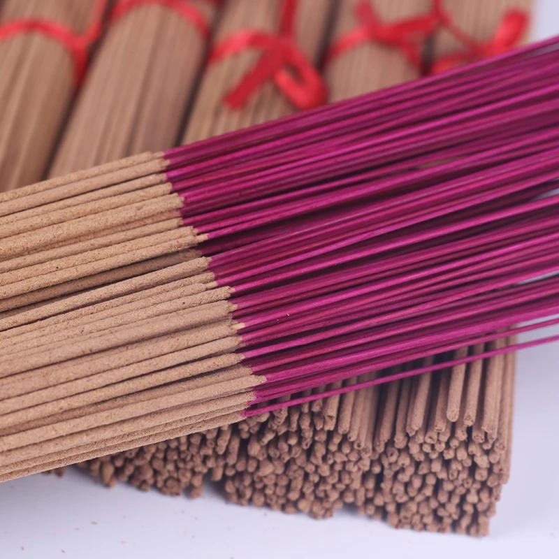 1000pcs/lot Pure Natrual Hand Rubbing Indian Laoshan Sandalwood Incense Sticks Bulk Household Fragrance Bamboo Stick Incense