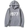 High Street 1977 Trendy Brand Fashion Printed Hooded Sweater Men's and Women's Jacket Couples Sweatshirt