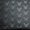 Napolex Car Trash Holds 6 500ml Plastic Stable Storage Thick Car Disney Mickey Mouse Can, Bottles, Anti-Tipping Design, Box, Carbon-Like Fabric,