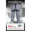 High Quality Men Women Winter Thick Warm Skiing Pants Windproof Waterproof Suspender Trousers Snow Snowboard Pants Plus Size