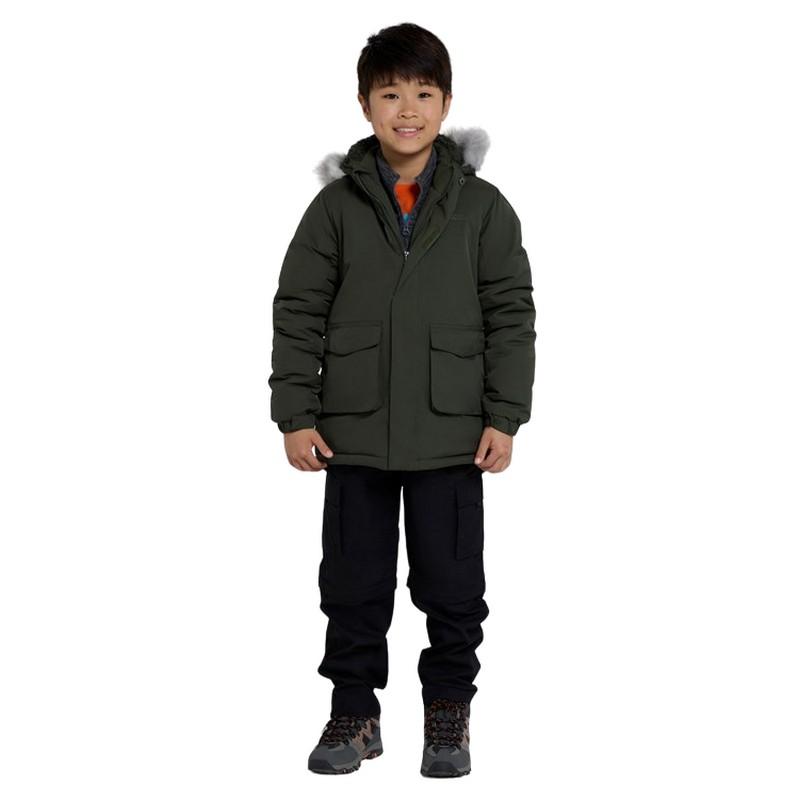 Mountain Warehouse Childrens/Kids Ranger Logo Water Resistant Jacket
