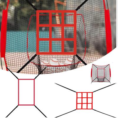 Baseball Practice Net Portable Hitting Pitching Batting Training Net Baseball Pitching Net Training Aids For Hitting Pitching