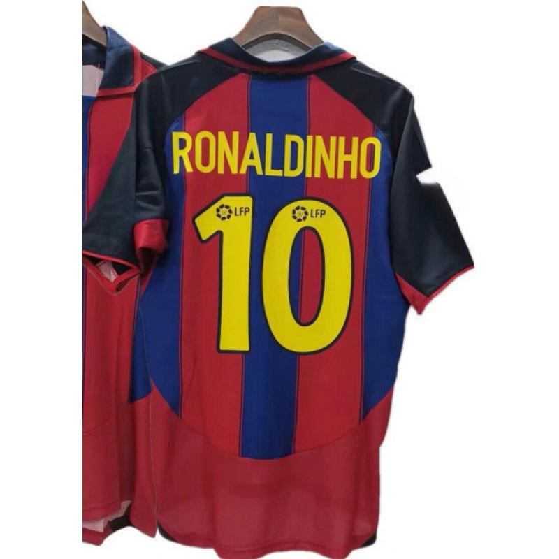 Retro classic nostalgic replica Italy Baggio Portugal C Luo Santos Neymar Thai football jersey S