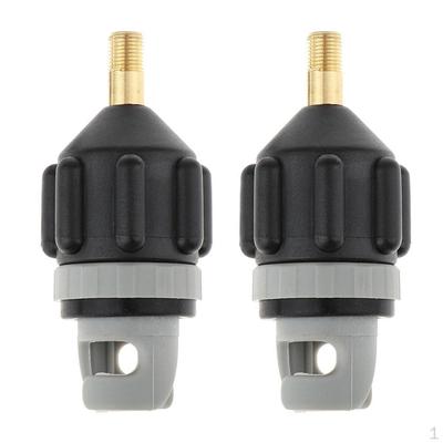 2x Kayak Canoe Board Pump Adaptor Adapter Inflating Connector Accessory