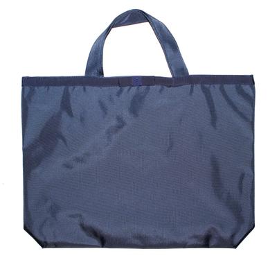 Exam Series Navy Nylon Lesson Bag [Smileish] (Grosgrain Ribbon)