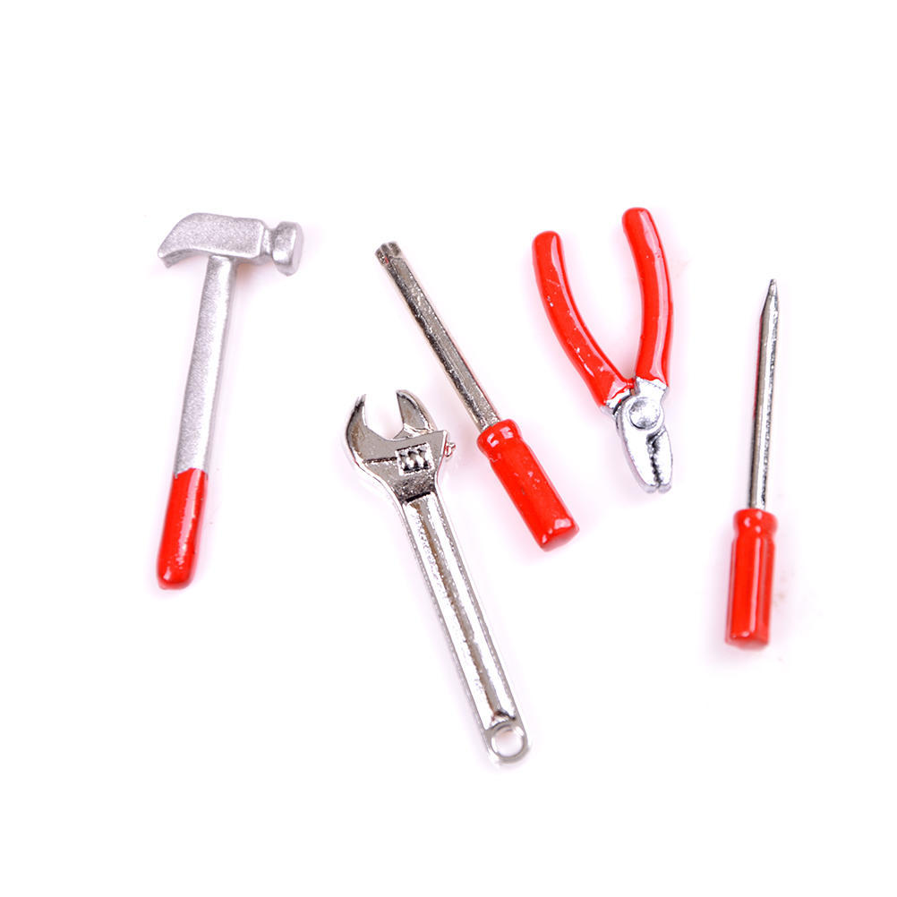 1/12 Dollhouse Miniature Tools Set Repair Kits for Doll House Accessories ToyBSC 1/12 Dollhouse Miniature Tools Set Repair Kits for Doll House Accessories ToyBSC