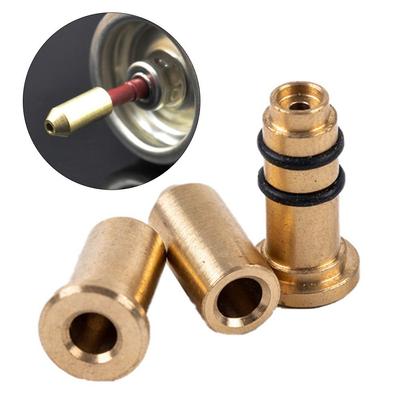 Gas Filling Valve Reusable Brass Nozzle Refill Butane Gas Adapter Inflatable Head For Dupont Ligne 2/Gatsby Gas Lighter