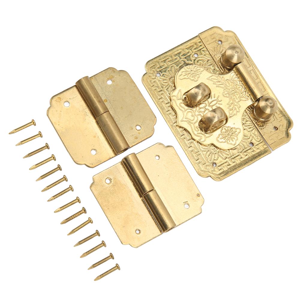 Sada pantů s krabičkovým zámkem, odolná, nerezová mosaz, odolná proti korozi, retro styl, široké použití