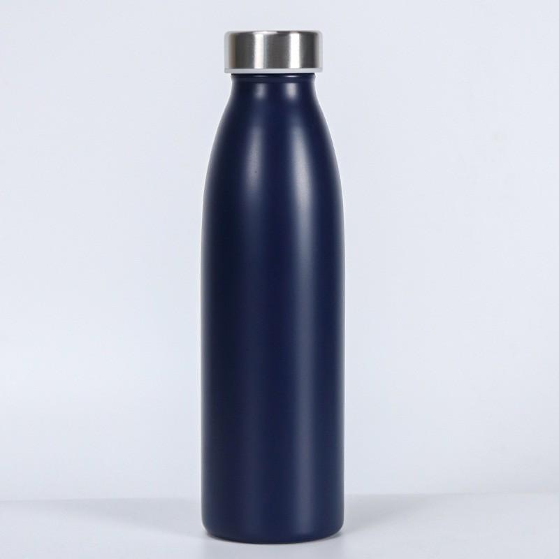 Stainless Steel Vacuum Insulated Travel Mug 500ml 750ml Women Men Outdoor Office Portable Simple Design
