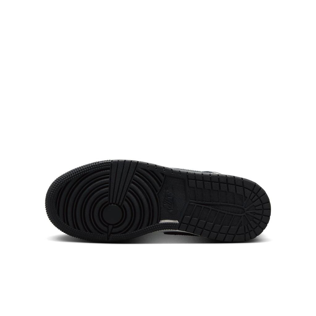DQ8423-010 NIKE AIR JORDAN 1 MID GS BLACK OFF NOIR-SUMMIT WHITE (Men's)