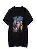 Orlando Bloom Koszulka Okrągły Dekolt Krótki Rękaw T-shirt Mężczyźni Kobiety Streetwear Nadruk Codzienna Moda Harajuku Hip Hop