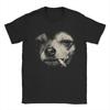 Cane Che Fuma Sigaretta Divertente Chihuahua Meme Maglietta Estiva Popolare Magliette Unisex Cotone Oversize Manica Corta Top Divertenti