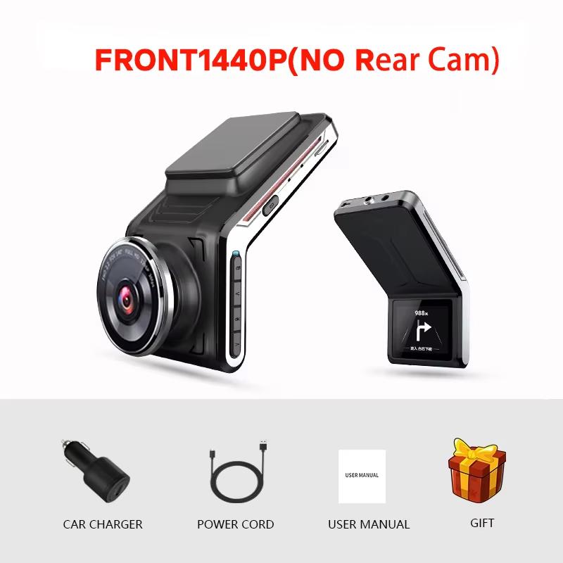 

Sameuo Dash cam Front and Rear UHD2160P Video Recorder 24H Parking Auto WiFi 2 cam Night Vision Car Dvr Camera Dashcam None