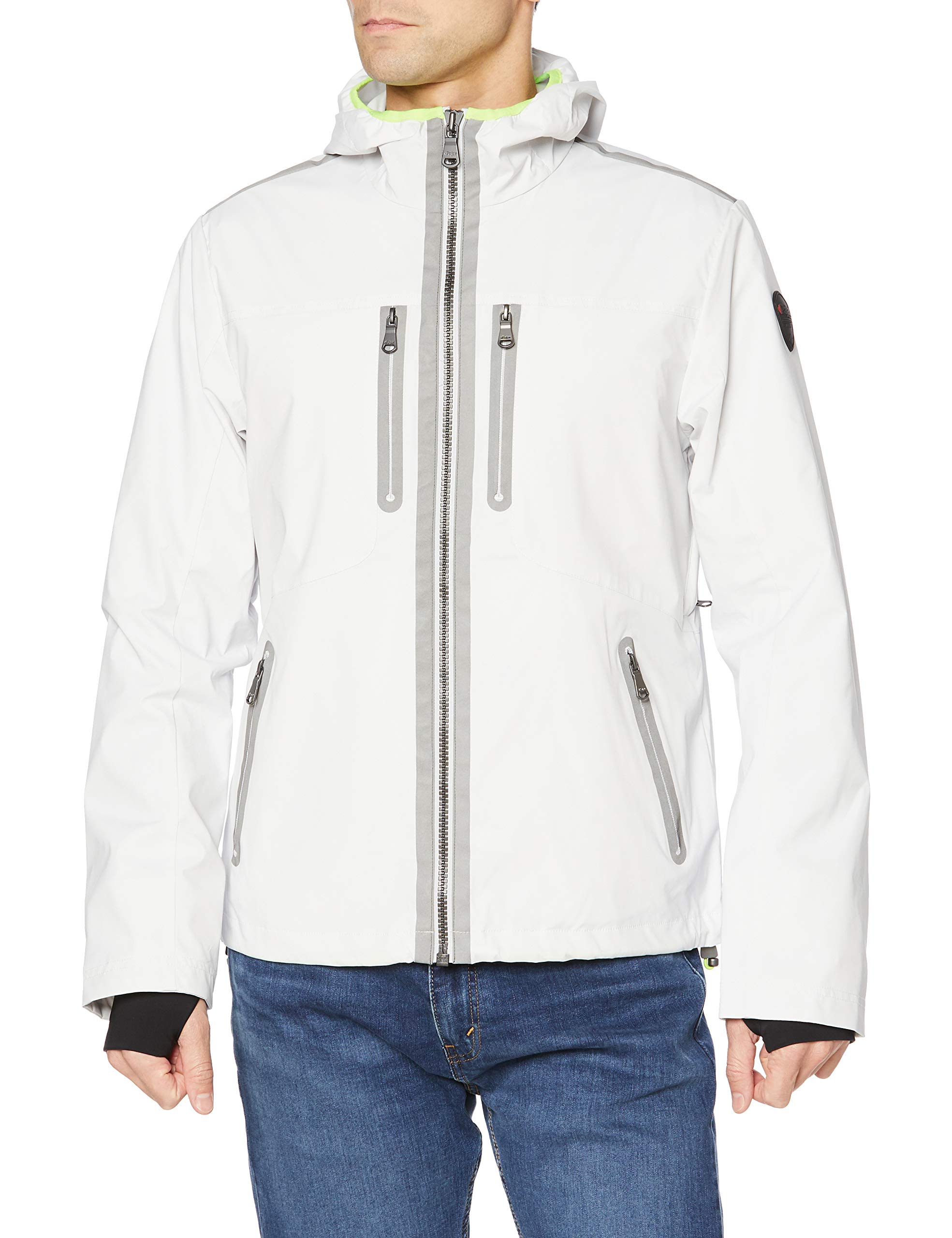 

Packable Rain Jacket Windham Grey Mist S [Pajar] Men s