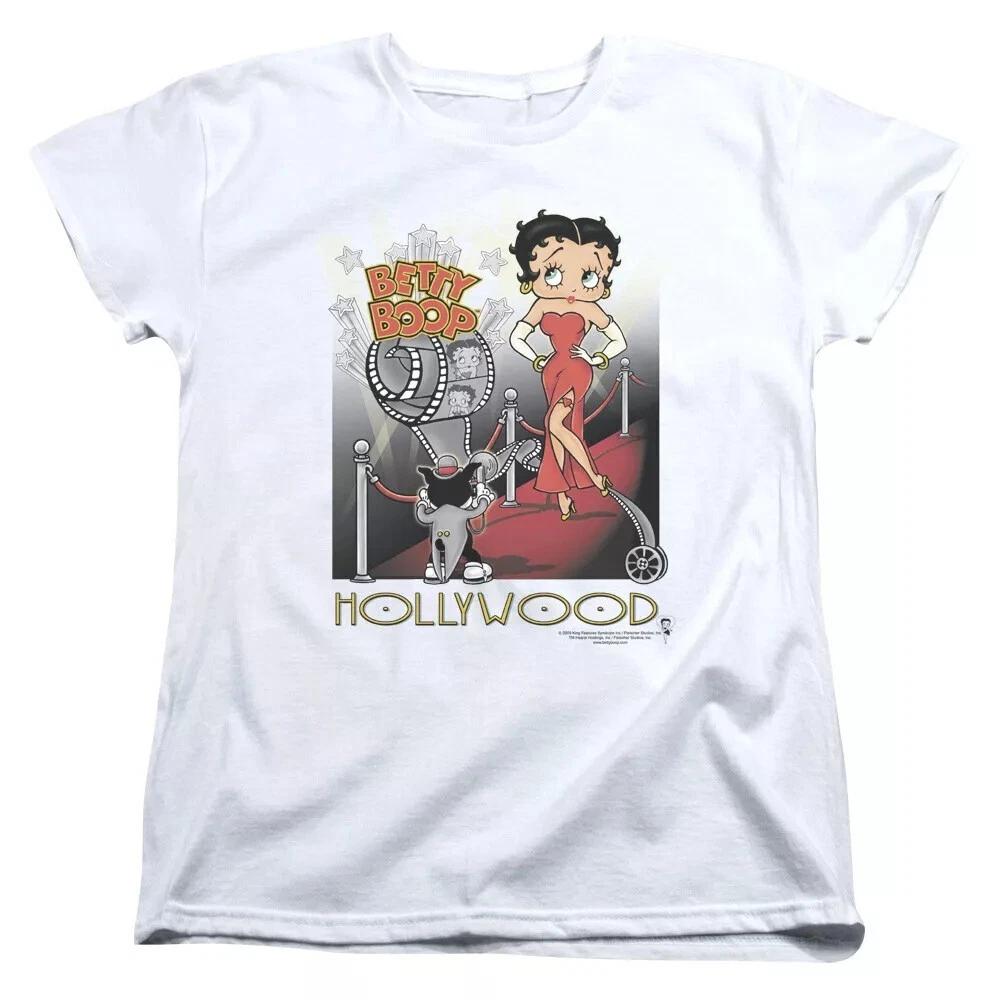 Betty Boop  Hollywood  Women s T-Shirt S