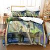 3D Print Japan Movie The Garden Of Words Bedding Sets Duvet Cover Set With Pillowcase Twin Full Queen King Bedclothes Bed Linen