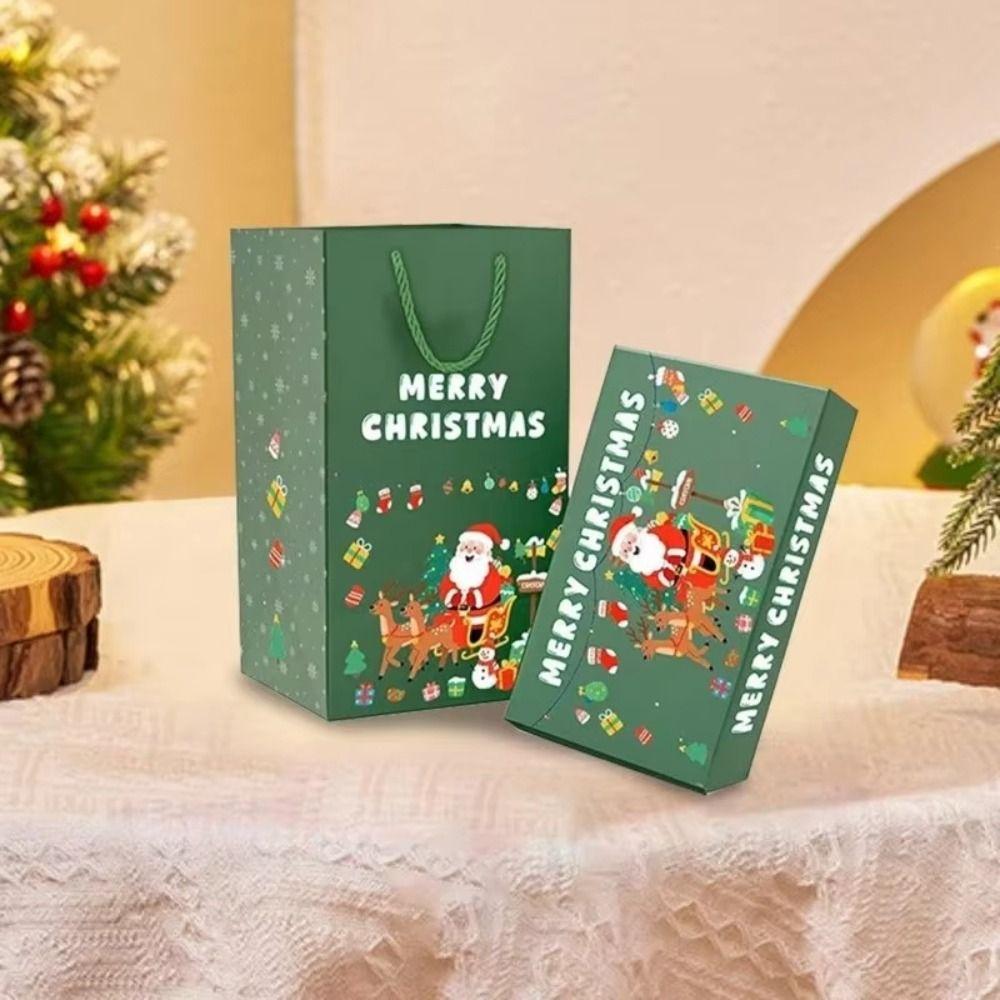 Lustige faltbare Weihnachts-Überraschungsgeschenkbox hüpfende DIY-Montage Geld-Herausziehbox Pop-Up Geld-Herausziehboxen Weihnachtsgeschenke