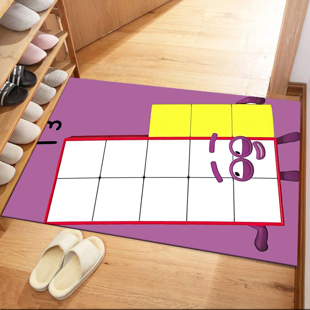 Numberblocks Area Rug Suitable For Decorate Room Outdoor Balcony Kitchen Antislip Rug Decorate Offices Perfect Gift For Womenmen