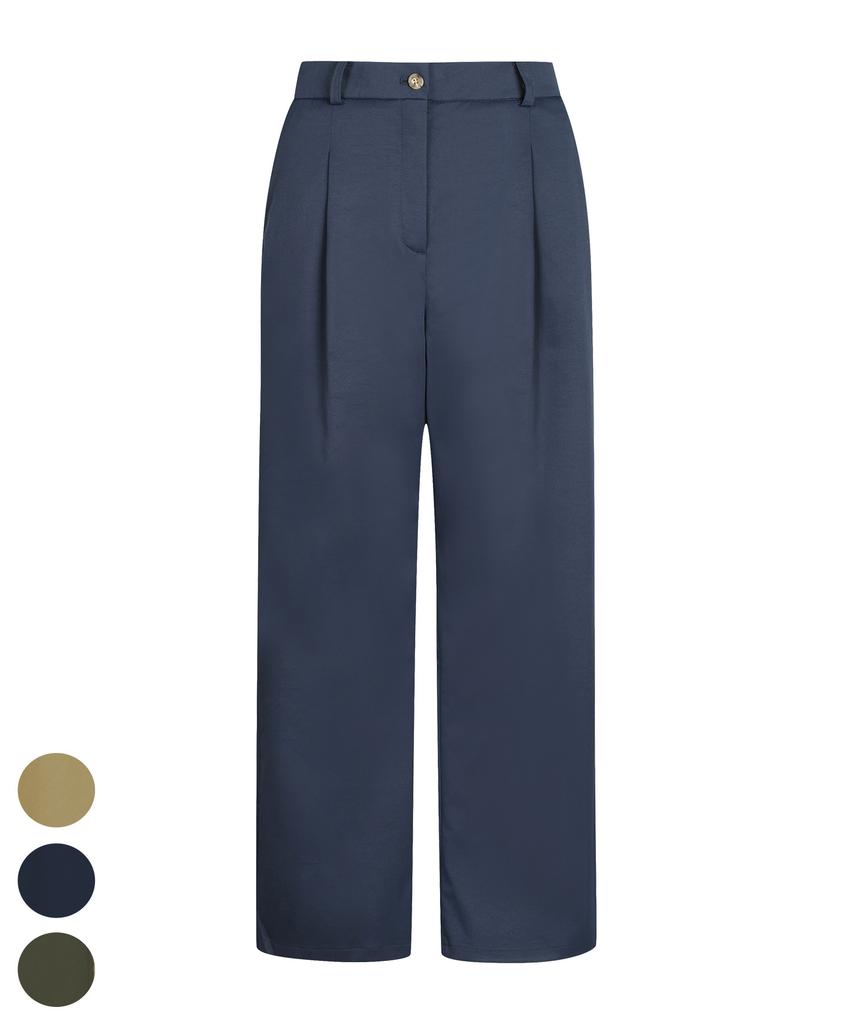 BHPOLOCLUB Women'S Air-Cool Cover Fit Semi-Wide Pants 3 Colors Sl562