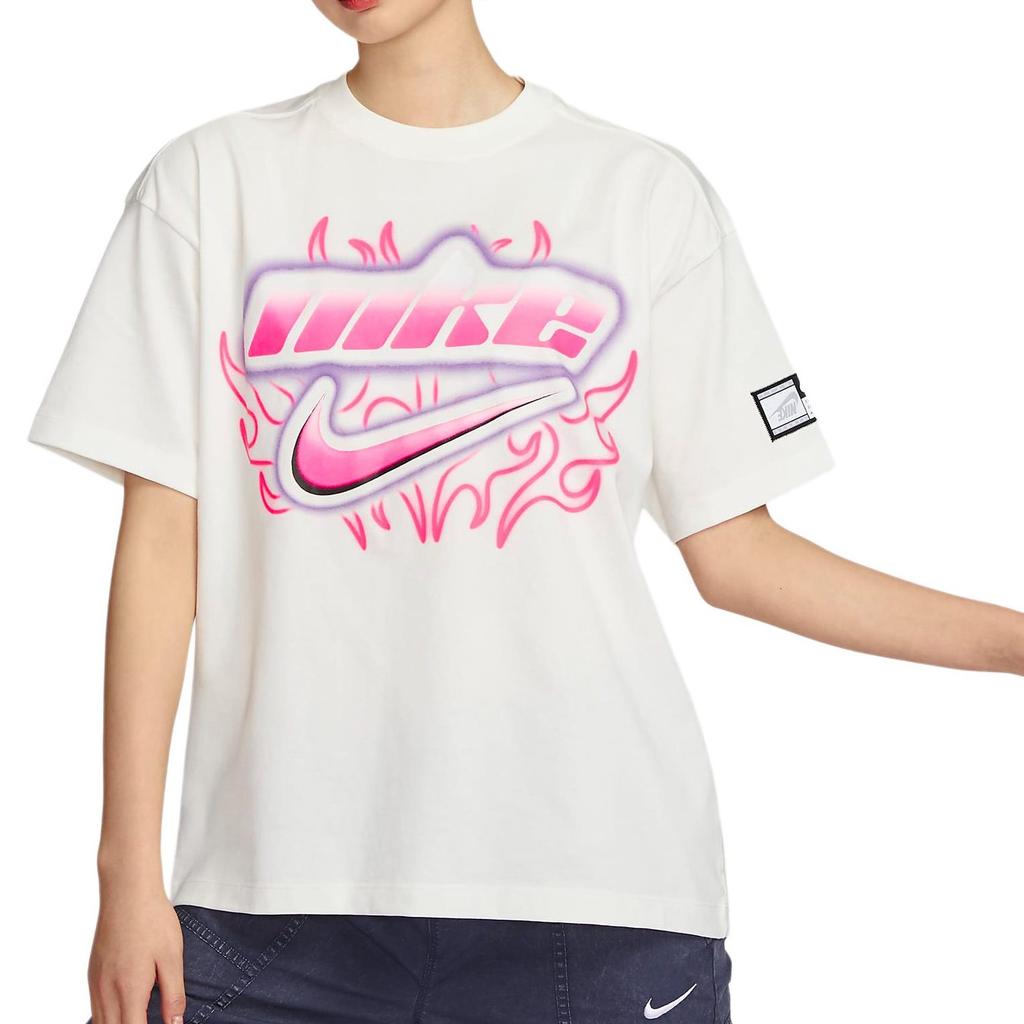 Nike Sportswear T Shirt Women's White FZ1147-133