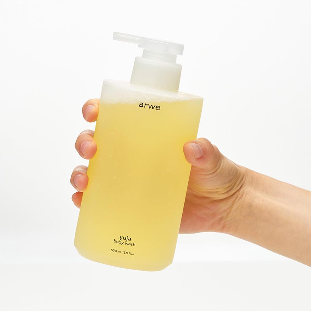 [Albe] Mildly Acidic Yuzu Body Wash 500ml  Moisturizing  PHA LHA  Vegan  Large Capacity Body Soap  Yuzu Scent